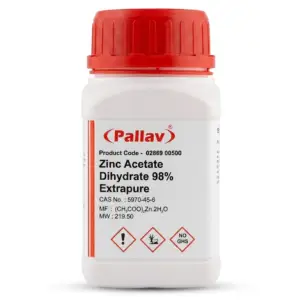 Zinc Acetate Dihydrate AR 500Gm (India)