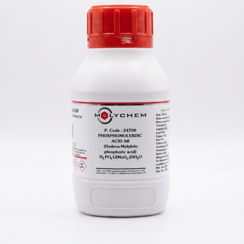 Phosphomolybdate Acid AR 100Gm Molychem India